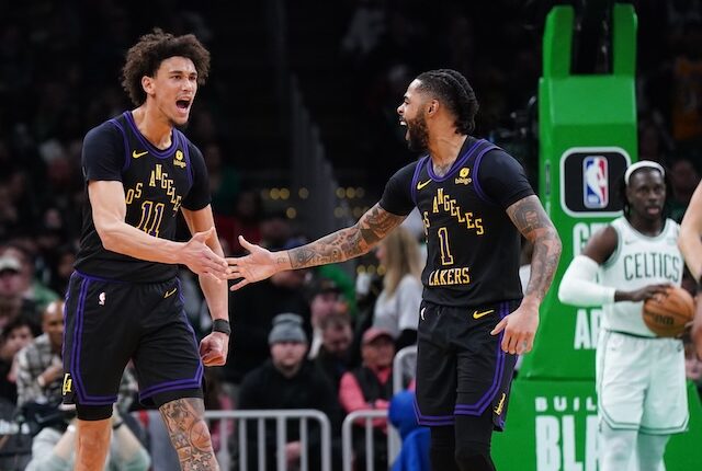 Jaxson Hayes, D'Angelo Russell, Lakers