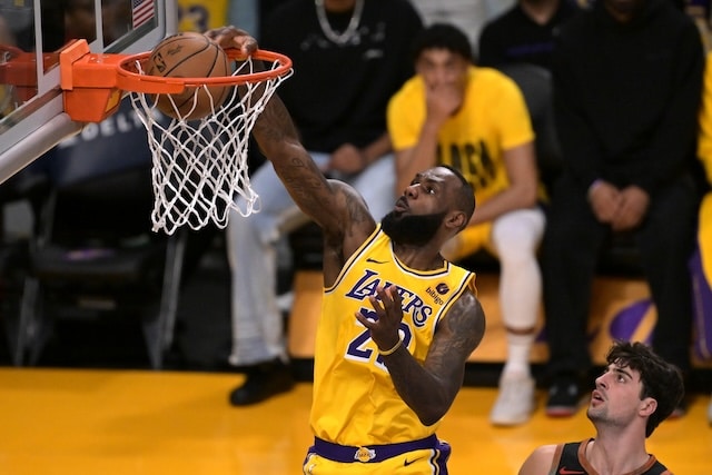 Lakers Highlights: LeBron James & Anthony Davis Outlast Wizards In Overtime