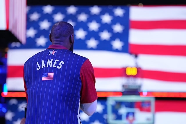 LeBron James, Lakers, Team USA, 2024 Olympics