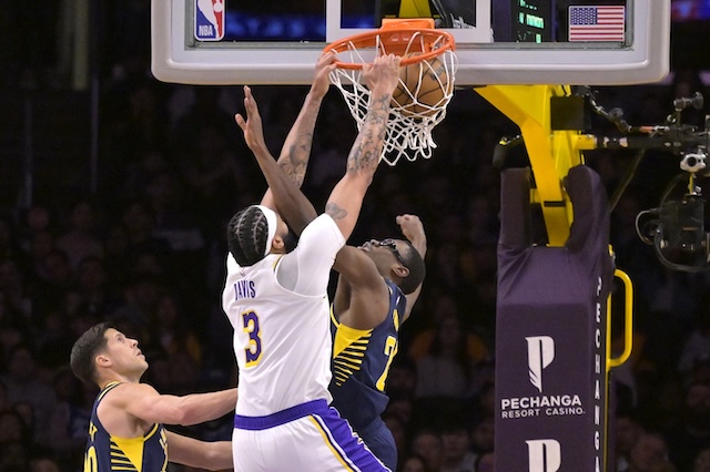 Anthony Davis, Lakers, Pacers