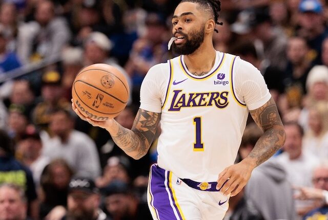 D'Angelo Russell, Lakers, Nuggets