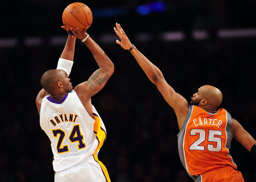 Vince Carter, Kobe Bryant, Lakers, Suns