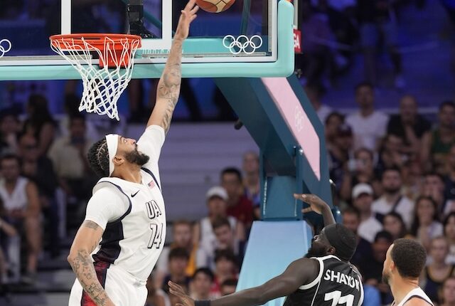 Anthony Davis, USA, Team USA, USA Basketball, 2024 Olympics