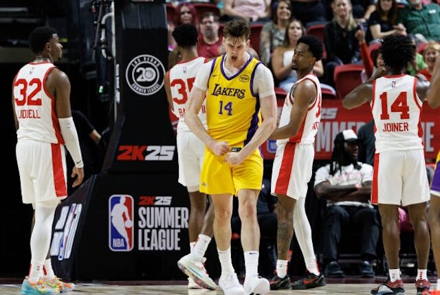 Colin Castleton: It Felt Good For Lakers To Get First Summer League Victory  Over Hawks