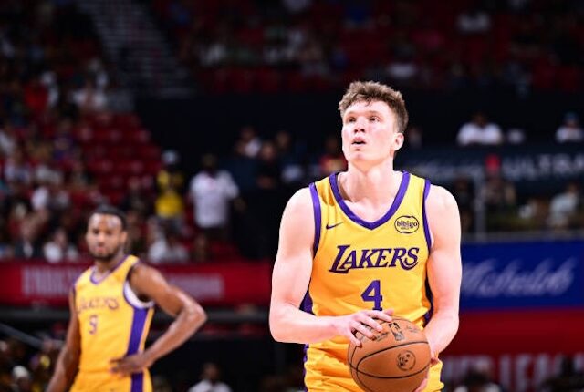 Dalton Knecht, Bronny James, Lakers, Las Vegas Summer League