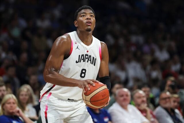 Rui Hachimura, Lakers, Japan, Serbia