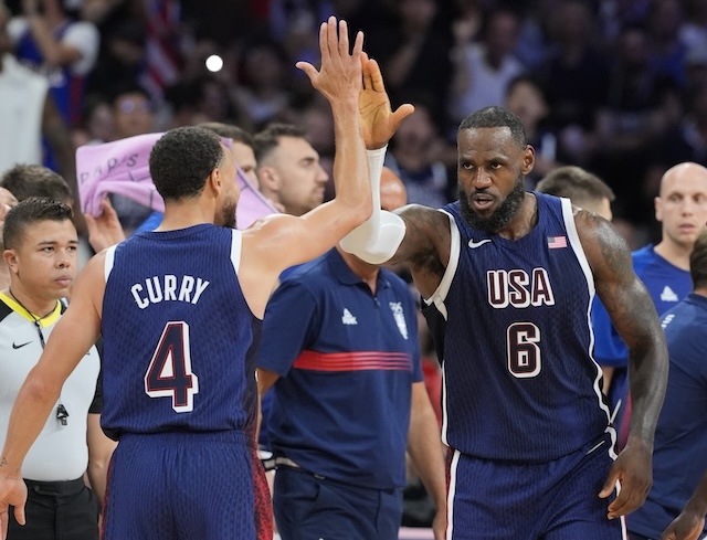 LeBron James, Stephen Curry & USA Basketball Beat France To Win Gold At ...