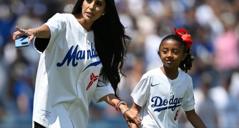 Vanessa Bryant, Bianka Bryant, Dodgers